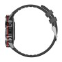 Спортен смарт часовник NORTH EDGE ET482 BLACK LEATHER