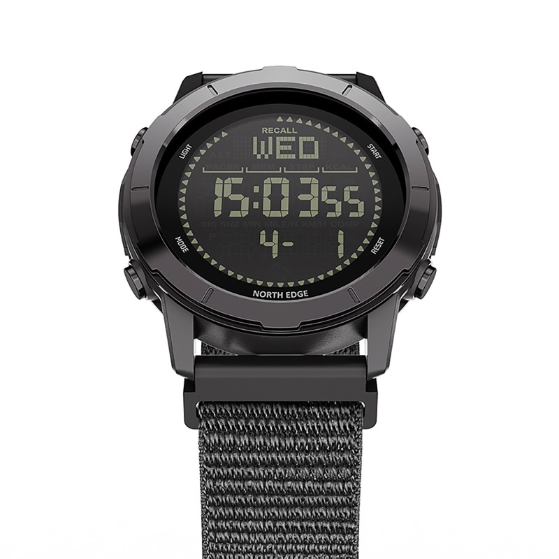 Приключeнски часовник NORTH EDGE LITECORE BLACK
