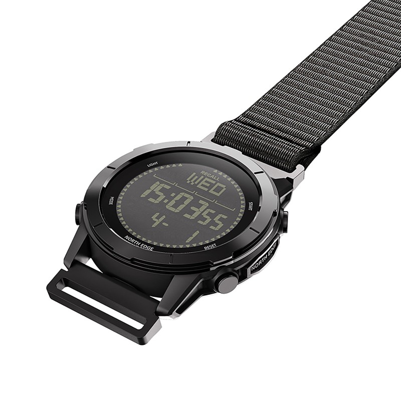 Приключeнски часовник NORTH EDGE LITECORE BLACK