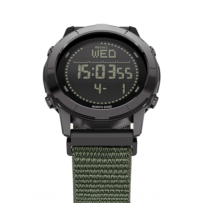 Приключeнски часовник NORTH EDGE LITECORE GREEN