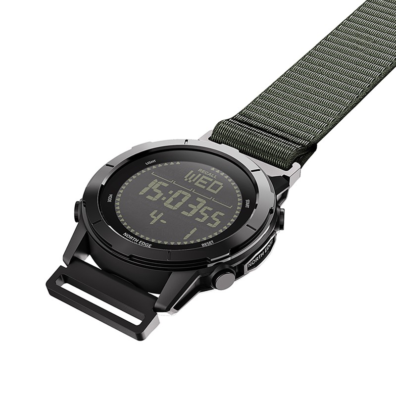 Приключeнски часовник NORTH EDGE LITECORE GREEN
