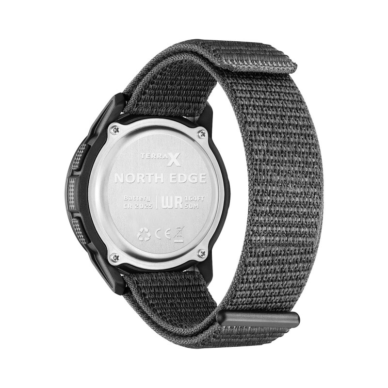 Приключeнски часовник NORTH EDGE TERRAX BLACK